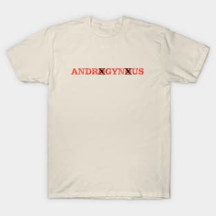 Androgynous Red / Black T-Shirt